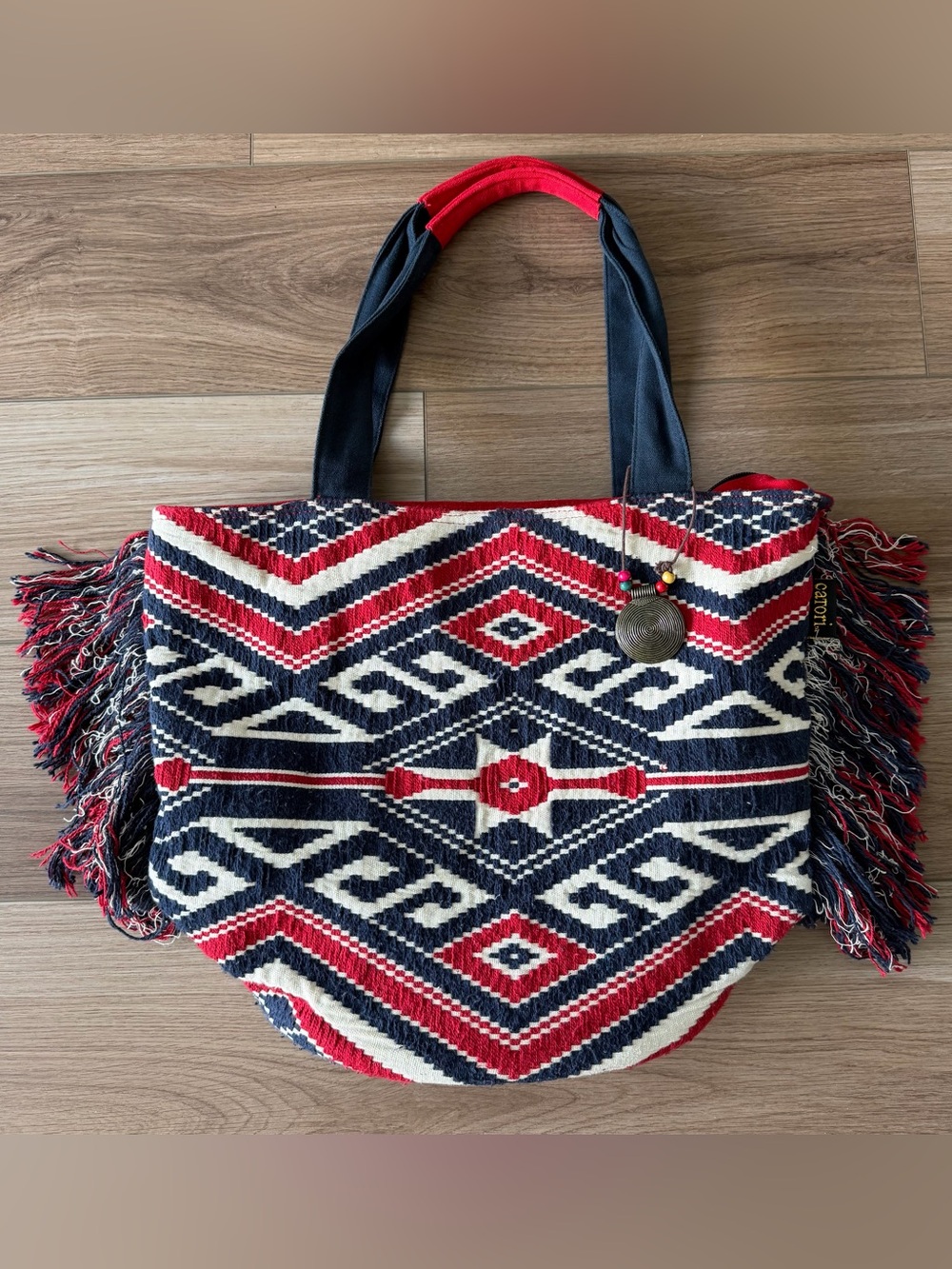 Vintage Catori Aztec Southwestern Tote Bag